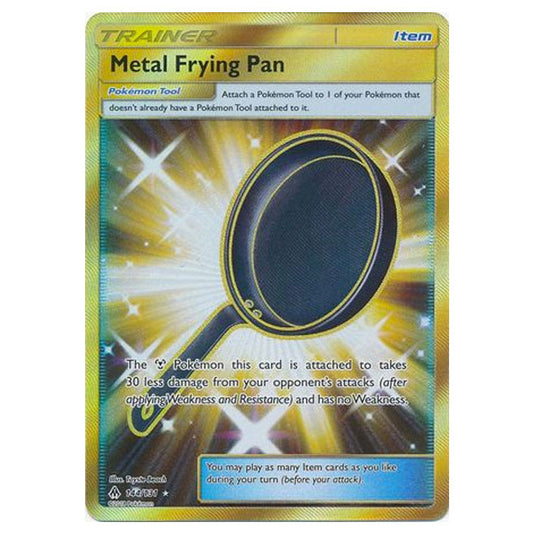 Pokemon - Sun & Moon - Forbidden Light - Metal Frying Pan (Secret Rare) - 144/131