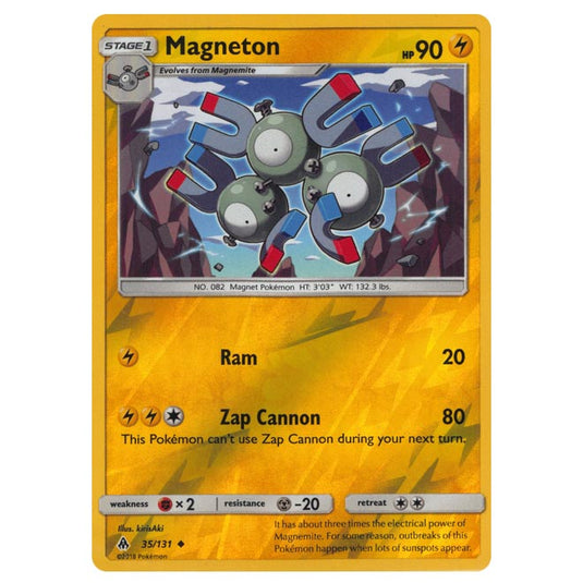 Pokemon - Sun & Moon - Forbidden Light - Magneton (Reverse Holo) - 35/131