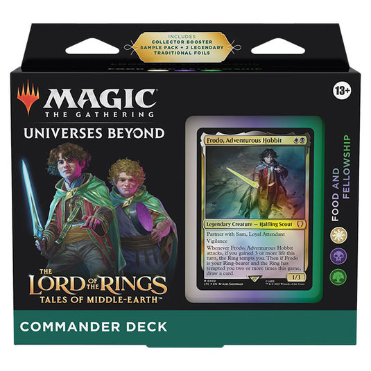 Magic the Gathering - The Lord of the Rings - Tales of Middle-Earth - Commander Deck - Food and Fellowship