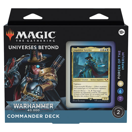 Magic the Gathering - Universes Beyond - Warhammer 40,000 - Forces of the Imperium