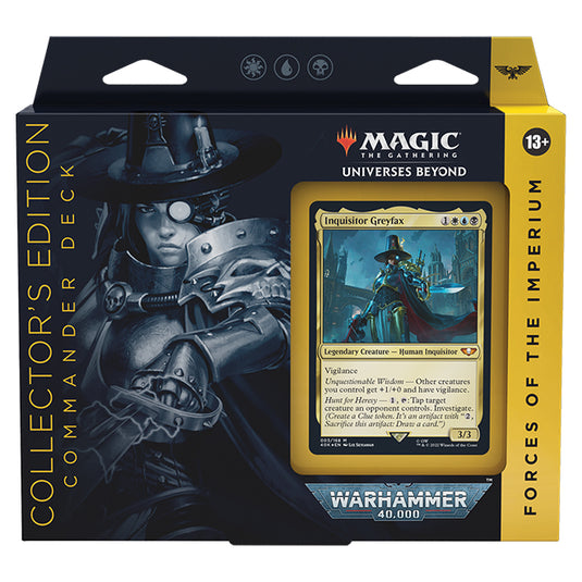Magic the Gathering - Universes Beyond - Warhammer 40,000 - Forces of the Imperium - Collectors Edition
