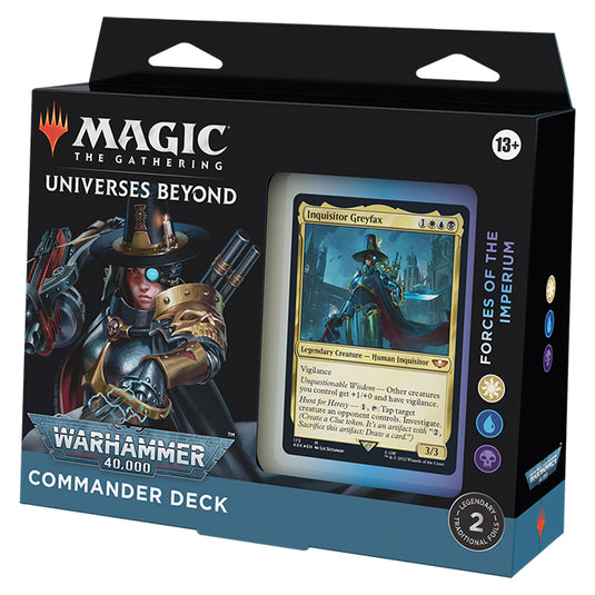 Magic the Gathering - Universes Beyond - Warhammer 40,000 - Forces of the Imperium