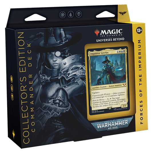 Magic the Gathering - Universes Beyond - Warhammer 40,000 - Forces of the Imperium - Collectors Edition