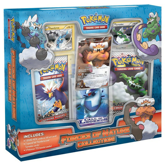 Pokemon - Landorus - Forces of Nature Collection Box - 3 Packs - 3 Promos