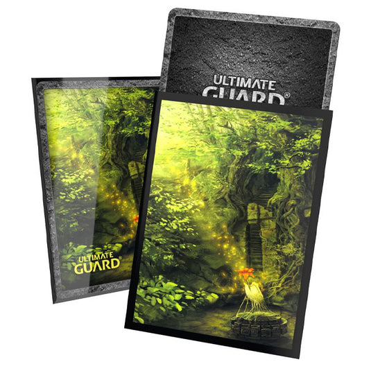 Ultimate Guard - Printed Sleeves Standard Size - Lands Edition II - Forest (100 Sleeves)