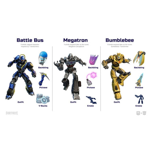 Fortnite - Transformers Pack - PS4
