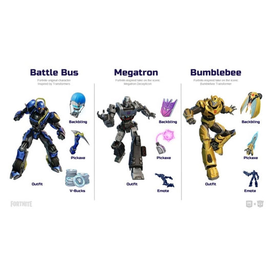 Fortnite Transformers Pack Xbox One/Series X - Main Image