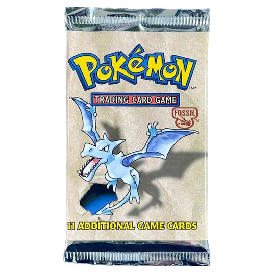 Pokemon - Fossil Booster Pack Aerodactyl Artwork