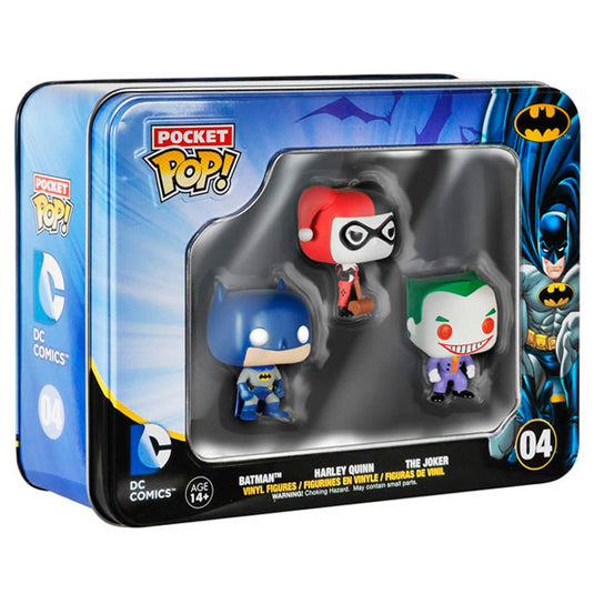 Pocket POP! - DC Comics - #04 Batman, Joker and Harley Quinn 1.6" Vinyl Figure