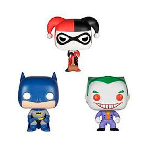 Pocket POP! - DC Comics - #04 Batman, Joker and Harley Quinn 1.6" Vinyl Figure