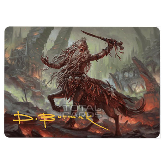 Magic The Gathering - Murders at Karlov Manor - Art Series - Yarus, Roar of the Old Gods - 0024 (Signed)