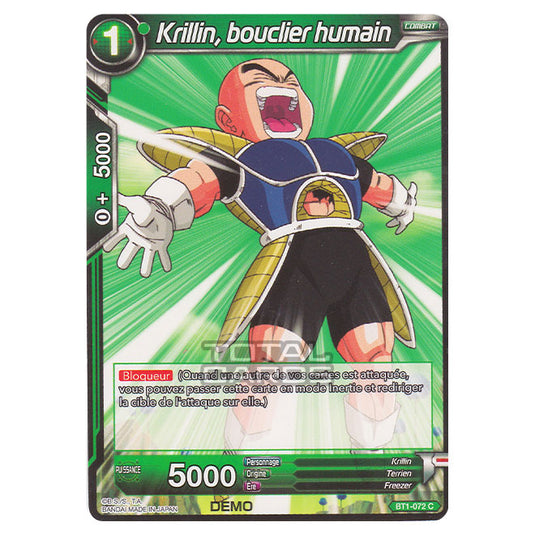 Dragon Ball Super - BT1 - Promo - Krillin, bouclier humain - BT1-072(FRENCH)