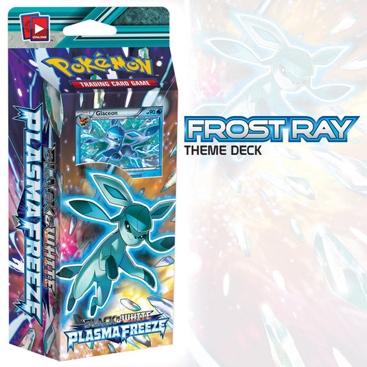 Pokemon - Black & White - Plasma Freeze - Frost Ray Theme Deck (Glaceon)