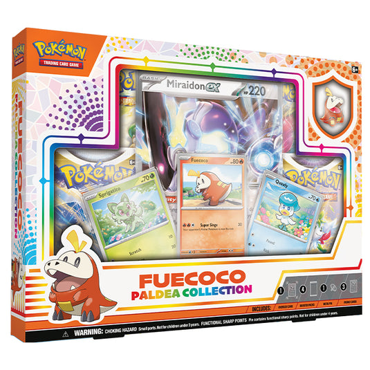 Pokemon - Paldea Collection - Fuecoco & Miraidon