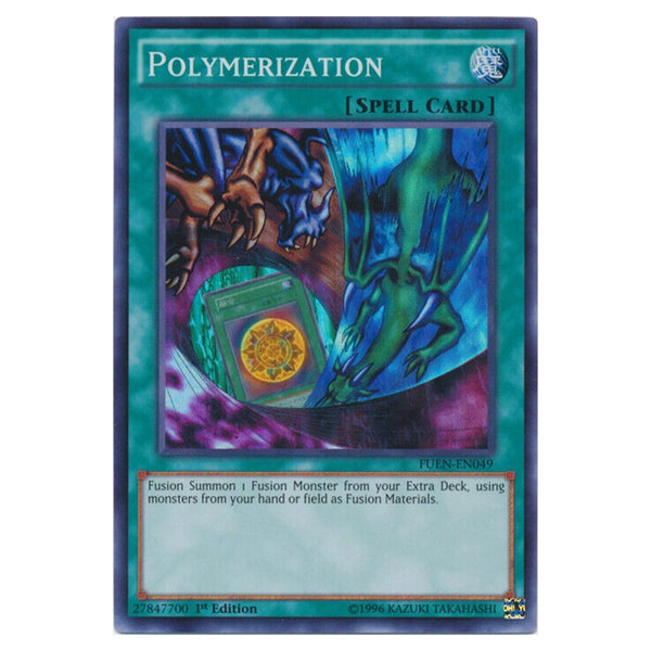 Yu-Gi-Oh! Polymerization Card – FUEN-FR049 – French – Super Rare – Lightly Played