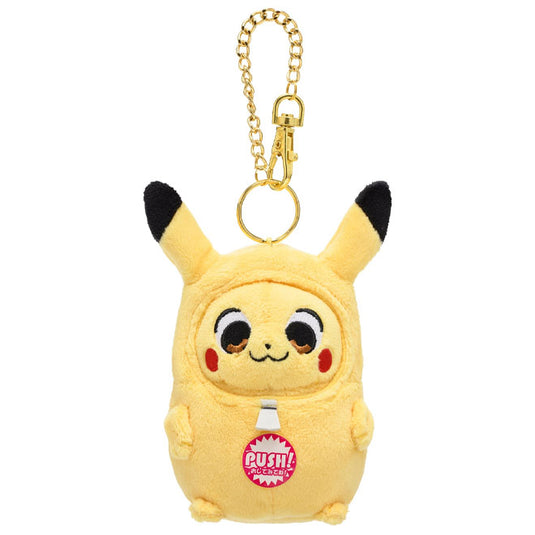 Pokemon - Plush Figure - Okawa Bukubu - Mascot PikachuZU Pikachu (5 Inch)