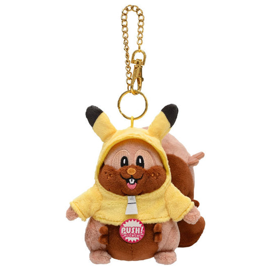 Pokemon - Plush Figure - Okawa Bkub - Mascot Pikachu Greedent (5 Inch)