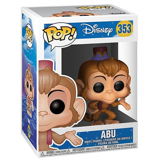 Funko POP! - Aladdin - Abu (Flocked) - Vinyl Figure #353