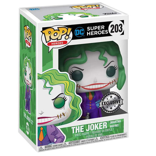 Funko POP! - DC Comics - Martha Wayne Joker - Exclusive Vinyl Figure #203