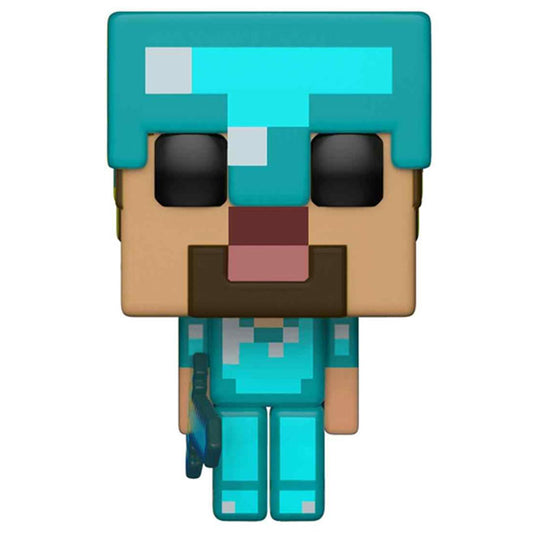 Funko POP! - Minecraft - Alex w/ Diamond Armour - Vinyl Figure #322