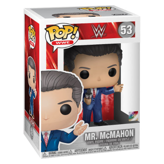 Funko POP! WWE: Vince McMahon (In Suit) - Vinyl Figure #53