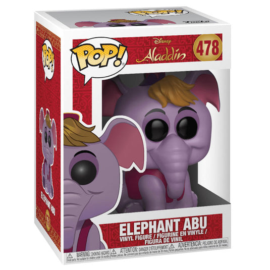 Funko POP! - Aladdin - Elephant Abu  - Vinyl Figure #478