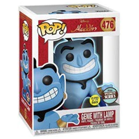 Funko POP! - Aladdin - Genie with Lamp - (Glow in the Dark) - Vinyl Figure #476