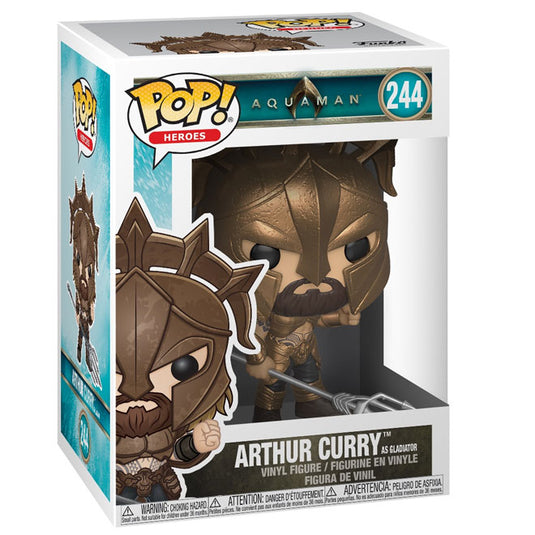 Funko POP! - Aquaman - Arthur Curry as Gladiator - Vinyl Figure #244