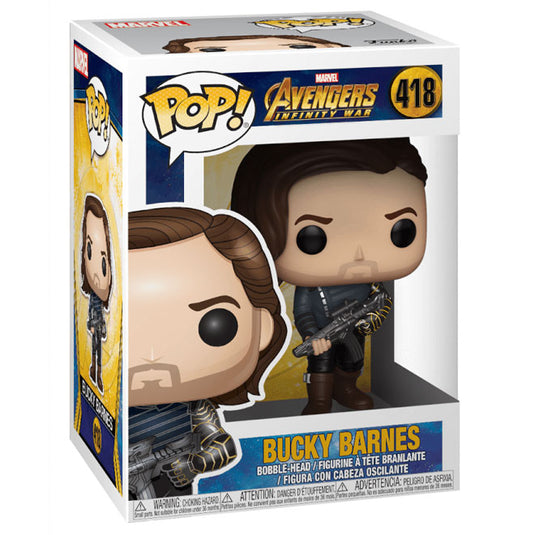 Funko POP! - Infinity War S2 - Bucky w/ Weapon - Vinyl Figure #418