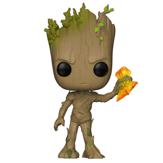 Funko POP! - Infinity War S2 - Groot w/ Stormbreaker - Vinyl Figure #416