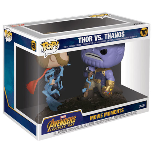 Funko POP! - Avengers Infinity War - Movie Moments - Thor Vs Thanos - Vinyl Figure #707