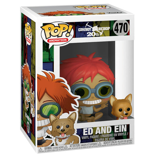 Funko POP! - Cowboy Bebop - Edward & Ein - Vinyl Figure #470