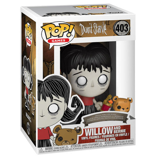 Funko POP! - Pop & Buddy - Don't Starve - Willow w/ Bernie- Vinyl Figure #403