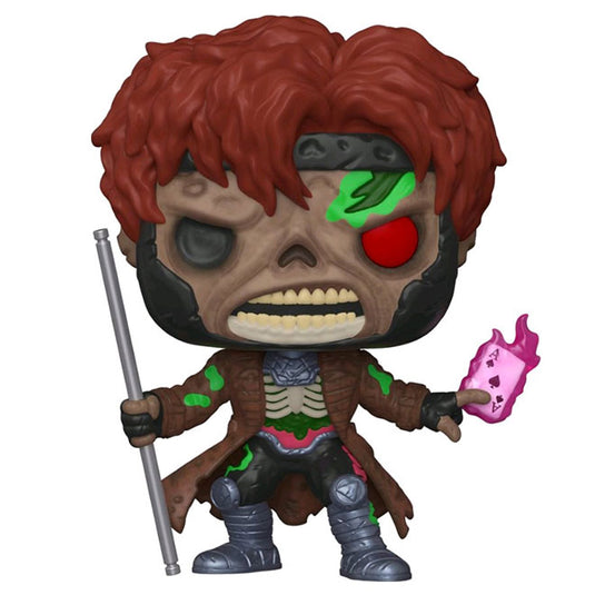 Funko POP! Vinyl - Marvel Zombies - Gambit - Glow in the Dark (Special Edition) #793