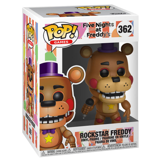 Funko POP! - FNAF 6 Pizza Sim - Rockstar Freddy - Vinyl Figure #362