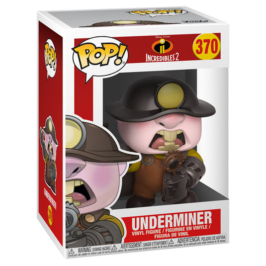 Funko POP! - Disney: Incredibles 2 - Underminer - Vinyl Figure #370