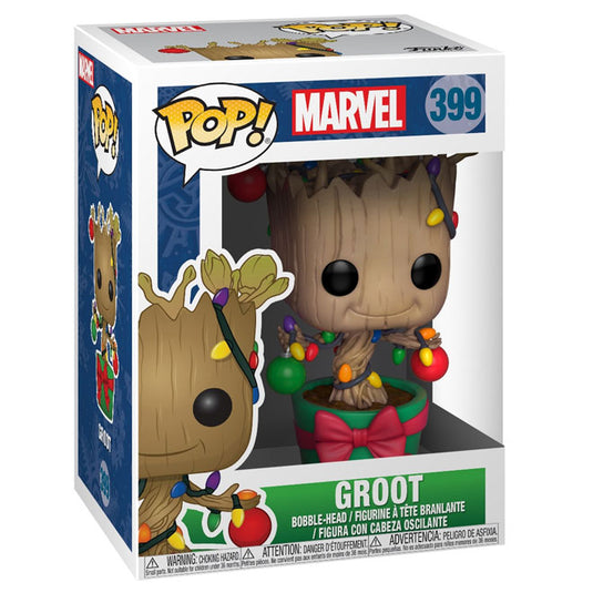 Funko POP! - Holiday - Groot w/ Lights & Ornaments - Vinyl Figure #399