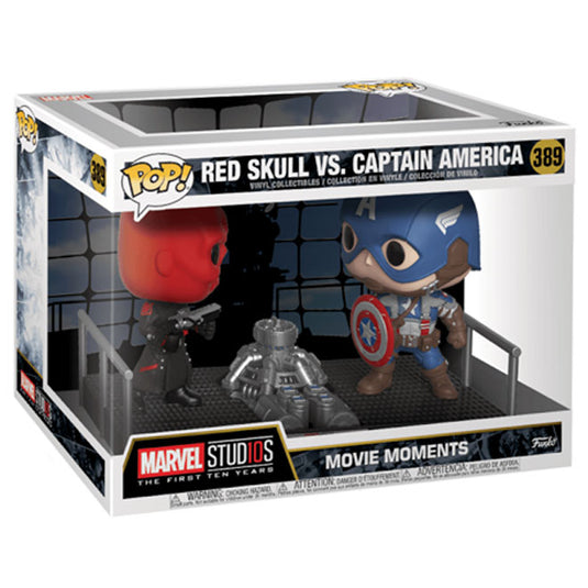 Funko POP! - Movie Moments - Captain America & Red Skull - 2-Pack - Vinyl Figure #389