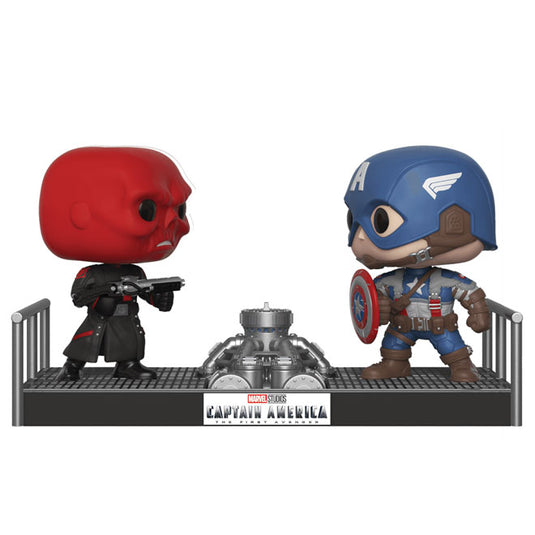 Funko POP! - Movie Moments - Captain America & Red Skull - 2-Pack - Vinyl Figure #389