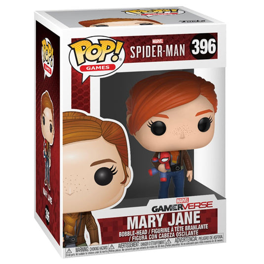 Funko POP! - Spider-Man - Mary Jane w/ Plush - Vinyl Figure #396