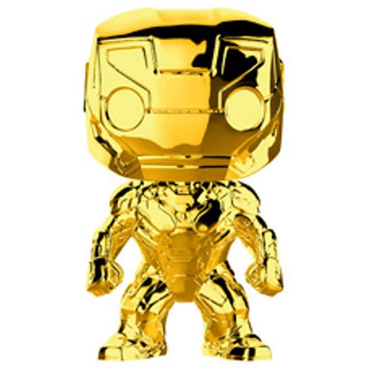 Funko POP! -  Marvel Studios 10 - Iron Man (Chrome)  - Vinyl Figure #375