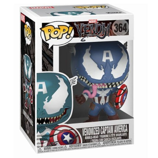 Funko POP! - Venom - Venom/Captain America - Vinyl Figure #364