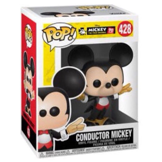 Funko POP! - Mickey's 90th Anniversary - Conductor Mickey - Vinyl Figure #428