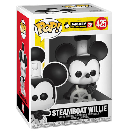 Funko POP! - Mickey's 90th Anniversary - Steamboat Willie - Vinyl Figure #425