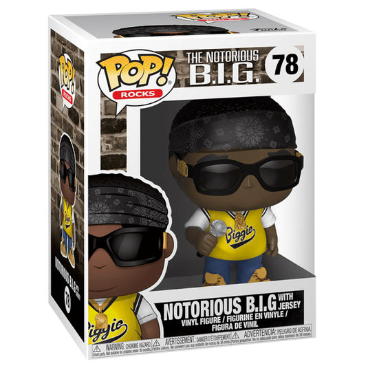 Funko POP! - Rocks - Notorious B.I.G. In Jersey - Vinyl Figure #78