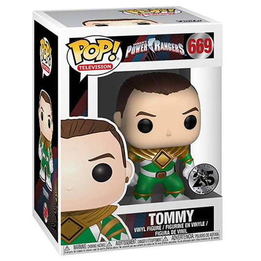 Funko POP! - Power Rangers - GRN Ranger - Tommy - (No Helmet) - Vinyl Figure #669