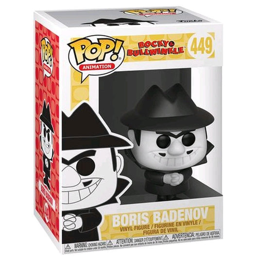 Funko POP! - Rocky & Bullwinkle - Boris Badenov - Vinyl Figure #449