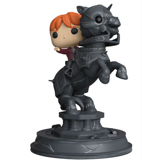 Funko POP! - Movie Moments - Harry Potter - Ron Riding Chess Piece - Vinyl Figure #82