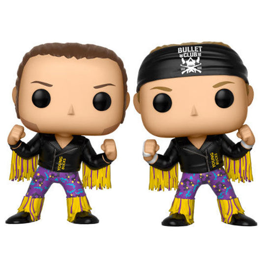 Funko POP! - 2-Pack - WWE - Bullet Club Young Bucks - Vinyl Figures