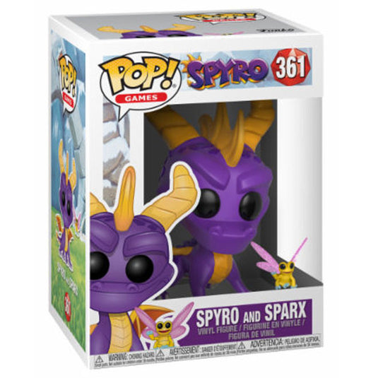 Funko POP! - Spyro the Dragon - Spyro & Sparx - Vinyl Figures #361